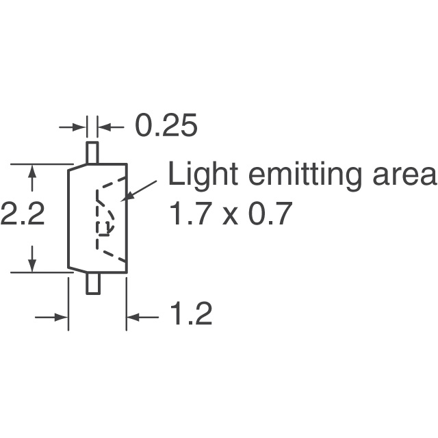 LS Y876-Q2S1-1-0-20-R18-Z-SV OSRAM Opto (ams OSRAM)  LED Indication - Discrete